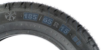 Označení pneumatik - ilustrační foto 3
