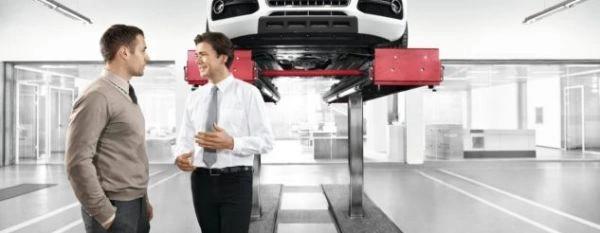 Garancni prohlidka Audi - vymena brzdovych desticek