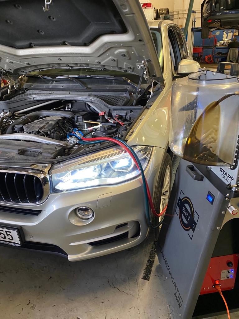 Výměna oleje v automatu BMW X5