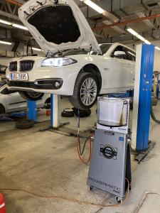 Výměna oleje v automatické převodovce BMW 530d XDrive