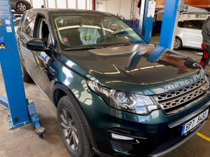 Land Rover Discovery garanční prohlídka