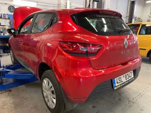 Renault Clio servisní prohlídka, oprava brzd, zajištění STK