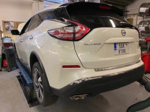 Nissan Murano - výměna oleje v převodovce