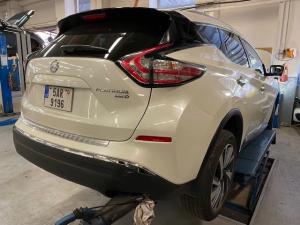 Nissan Murano - výměna oleje v převodovce