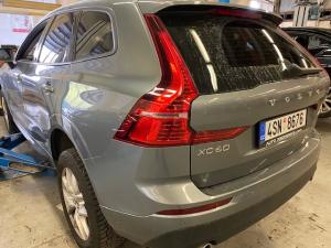 Volvo XC60 garanční prohlídka, výměna oleje automatické převodovky, výměna palivového filtru